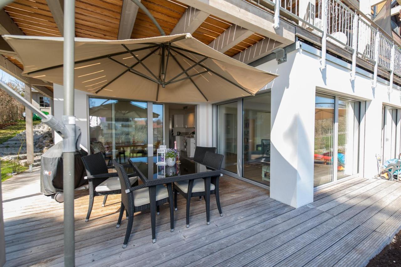 Helle Wohnung Mit Bergblick & Eigener Terrasse Bad Tölz Exterior foto